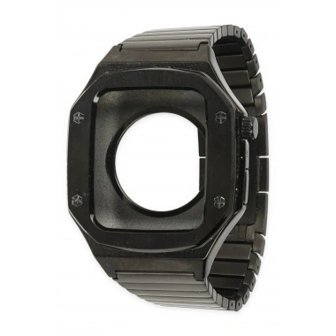 Mey İthalat® Watch 45mm KR409 Metal Kordon - Siyah