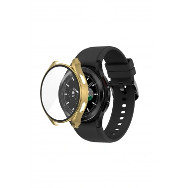 Mey İthalat® Watch 5 40mm Wall Camlı Kasa Ekran Koruyucu - Gold