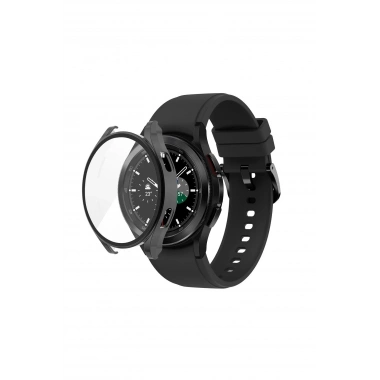 Mey İthalat®  Watch 5 40mm Wall Camlı Kasa Ekran Koruyucu - Siyah