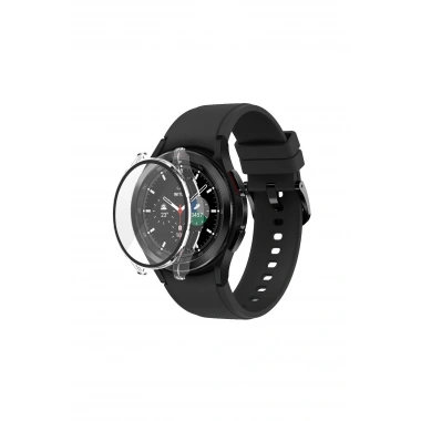 Mey İthalat®  Watch 5 44mm Wall Camlı Kasa Ekran Koruyucu - Şeffaf