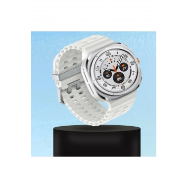 Mey İthalat® Watch 7 Ultra KR417 Rug Silikon Kordon - Mor