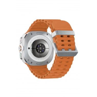 Mey İthalat® Watch 7 Ultra KR417 Rug Silikon Kordon - Turuncu
