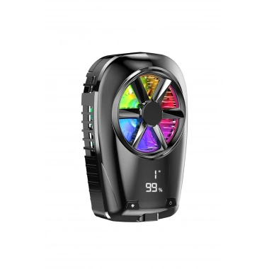 Mey İthalat®  X110 Radyatör Telefon Soğutucu Fan - Siyah