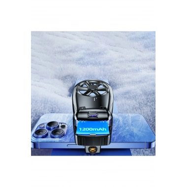 Mey İthalat®  X110 Radyatör Telefon Soğutucu Fan - Siyah