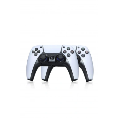 Mey İthalat® Y5 64GB Android Dual Pad 4K Game Stick - Beyaz