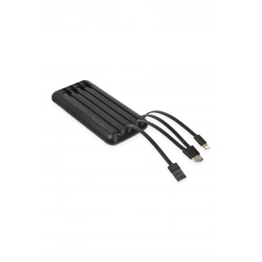 Mey İthalat® Yosonda A87 4in1 20.000 mAh Powerbank - Siyah