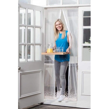 Mıknatıslı Kapı Sinekliği Tül Perde 105 x 205 cm (5468)