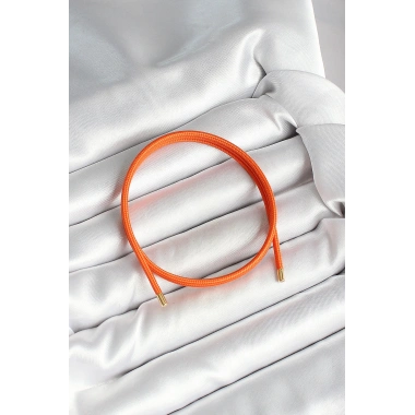Mıknatıslı Turuncu Renk Sarmal Kadın Bileklik