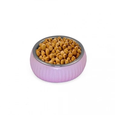 Mikopet Organik Seramik Mama Kabı Pembe