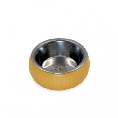 Mikopet Organik Seramik Mama Kabı Sarı