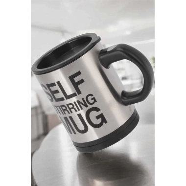 Mikser Kupa Yazılı Mug Bardak Karıştırma Özelliği