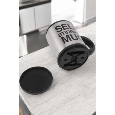 Mikser Kupa Yazılı Mug Bardak Karıştırma Özelliği