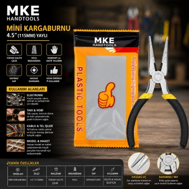 MİNİ 4.5 INC 115M ÇELİK KARGABURNU YAYLI (5468)