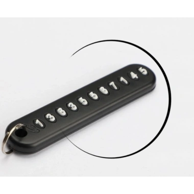 Mini Anahtarlık, Çanta, Araba İçin Çok Amaçlı Numaratör (5468)
