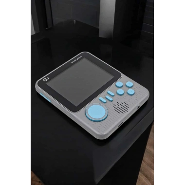 Mini Atari El Atarisi 3.5 inç Ekran Çift Konsol 666 Adet Retro Oyun Gameboy El Atarisi