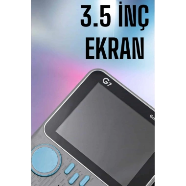 Mini Atari El Atarisi 3.5 inç Ekran Çift Konsol 666 Adet Retro Oyun Gameboy El Atarisi