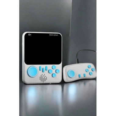 Mini Atari El Atarisi 3.5 inç Ekran Çift Konsol 666 Adet Retro Oyun Gameboy El Atarisi