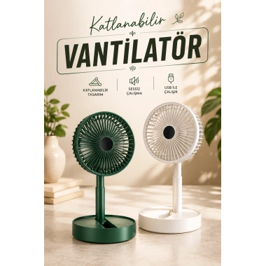 Mini Fan Soğutucu Telefon Tutucu Vantilatör
