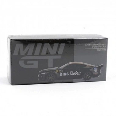 Mini GT 1/64 Shelby GT500 Dragon Snake Concept Black/Gold