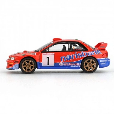 Mini GT 1/64 Subaru Impreza WRC97 #1 1999 DRM Champion