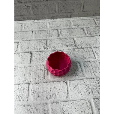 Mini Mor Dekoratif Saksı 5 cm Modern Masaüstü Bitki Saksısı