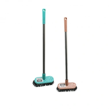 MİNİ TEMİZLİK FIRÇASI ORTA SERT KILLAR METAL SAPLI=40CM - 4.5X12.5CM (5468)