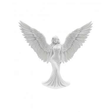 Minimalist Melek İnsan Figürlü 3D Heykel Dekoratif Biblo Ev Dekoru