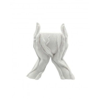 Modern Ev Dekoru İçin El Şeklinde 3D Baskı Dekoratif Saksı Vazo