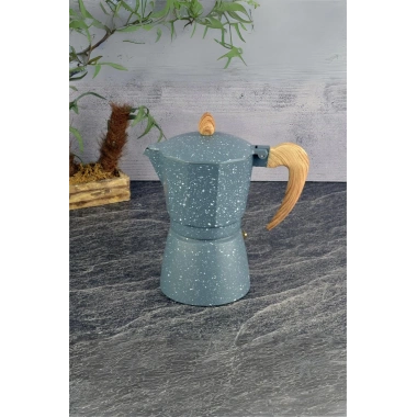 Moka Cezve 6 Fincanlık 300 ml Gri