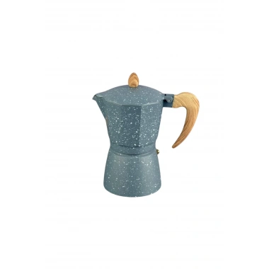 Moka Cezve 6 Fincanlık 300 ml Gri