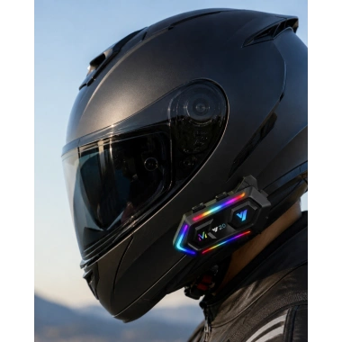 Motosiklet Kaskı İçin Bluetooth Intercom Kulaklık Uzun Pil Ömrü