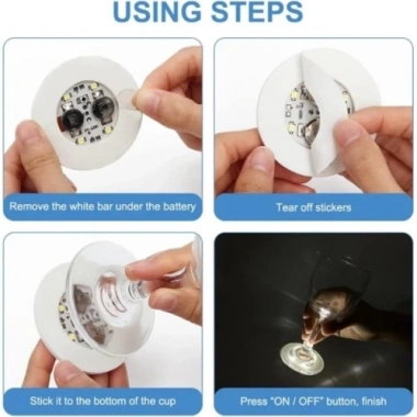 Nargile Altı Yapışkanlı Led Işık