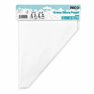 NAYLON 30CM 50PCS KREMA SIKMA  POŞETİ TORBASI (5468)