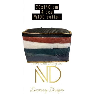 Nevresim Dünyası 70x140 4lü Havlu Prime 1