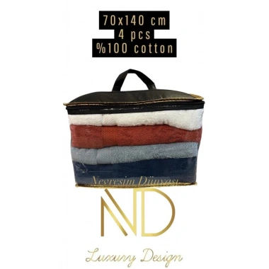 Nevresim Dünyası 70x140 4lü Havlu Prime 2