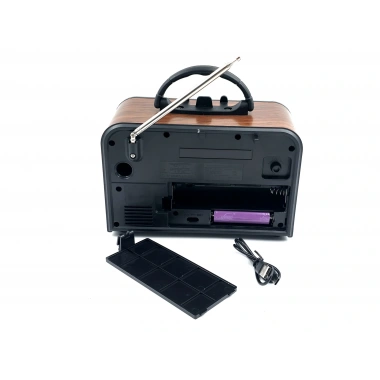 Nns NS-6697BT Taşınabilir Bluetooth Nostaljik Radyo (5468)