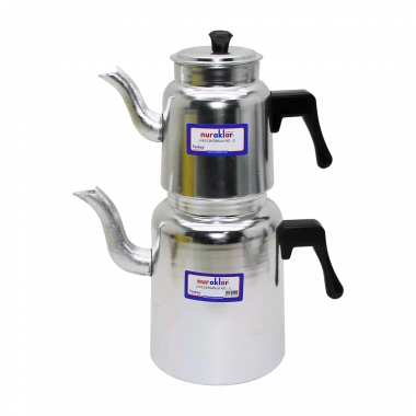 NO-3 LÜKS ALÜMİNYUM ÇAYDANLIK TAKIMI (5468)