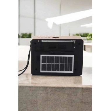 Nostaljik Görünümlü USB Girişli Bluetooth Bağlantılı Radyo