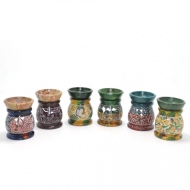 Obsidian Taşı Buhurdanlık Model 3