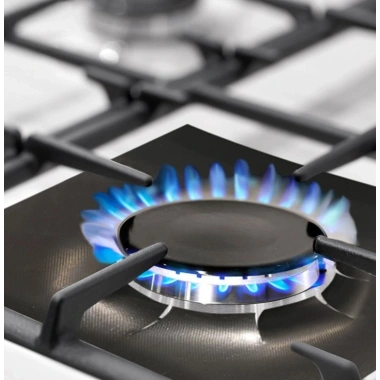 Ocak Koruyucu Folyo Yanmaz Yapışmaz 4'lü Set SiYAH (5468)