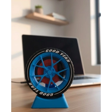 Ofis ve Home Office İçin Jant Temalı Dekoratif Obje