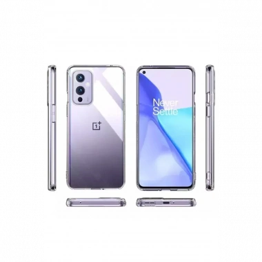 One Plus 9 Kılıf Lüx Şeffaf Silikon