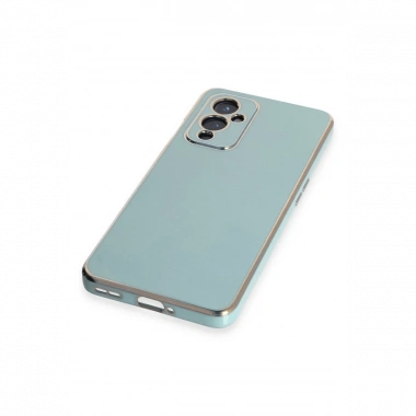 One Plus 9 Kılıf Volet Silikon - Açık Yeşil