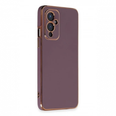 One Plus 9 Kılıf Volet Silikon - Mor