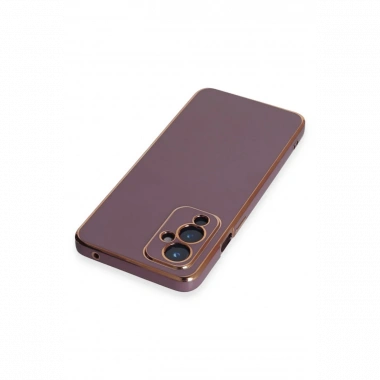One Plus 9 Kılıf Volet Silikon - Mor