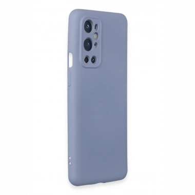 One Plus 9 Pro Kılıf Nano içi Kadife Silikon - Mor