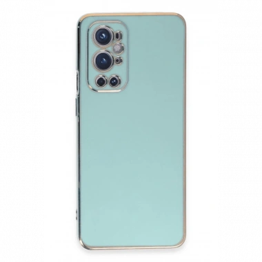 One Plus 9 Pro Kılıf Volet Silikon - Açık Yeşil