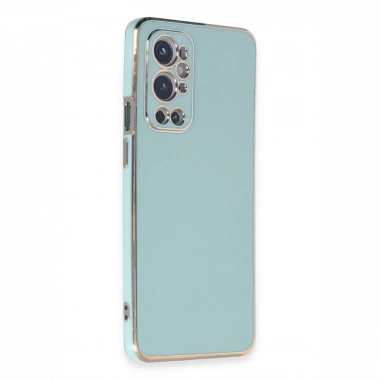 One Plus 9 Pro Kılıf Volet Silikon - Açık Yeşil