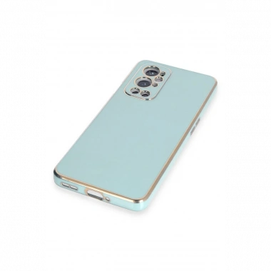 One Plus 9 Pro Kılıf Volet Silikon - Açık Yeşil