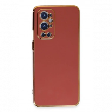 One Plus 9 Pro Kılıf Volet Silikon - Kırmızı